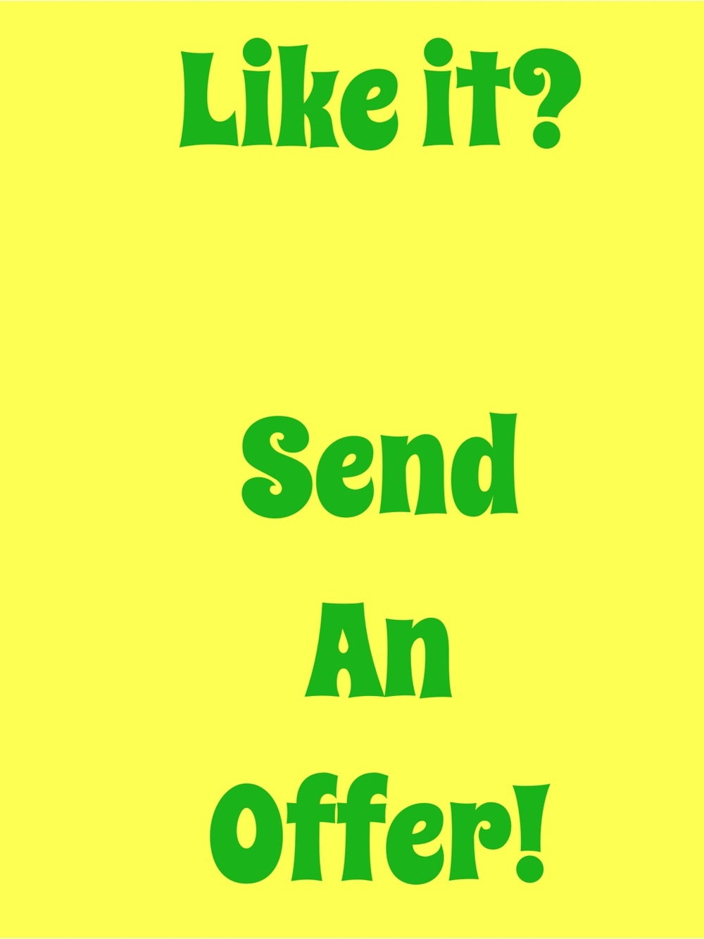 ALL Reasonable offers Considered